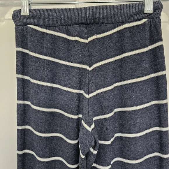 Chaser Cozy Knit Drawstring Cuffed Striped Lounge Joggers Size S - Picture 14 of 16